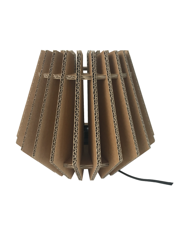 Oom Wibe - kartonnen spot lamp