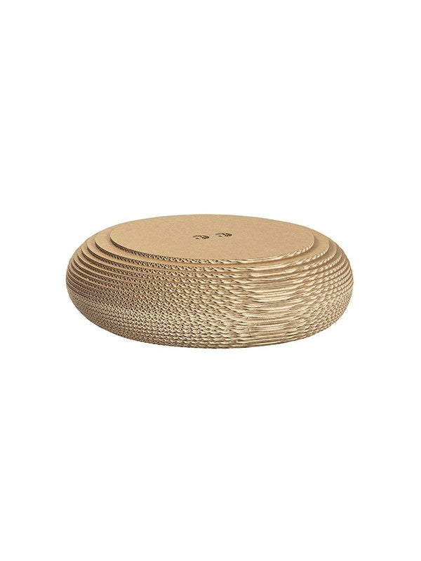 Kartonnen poef / meditatie kussen