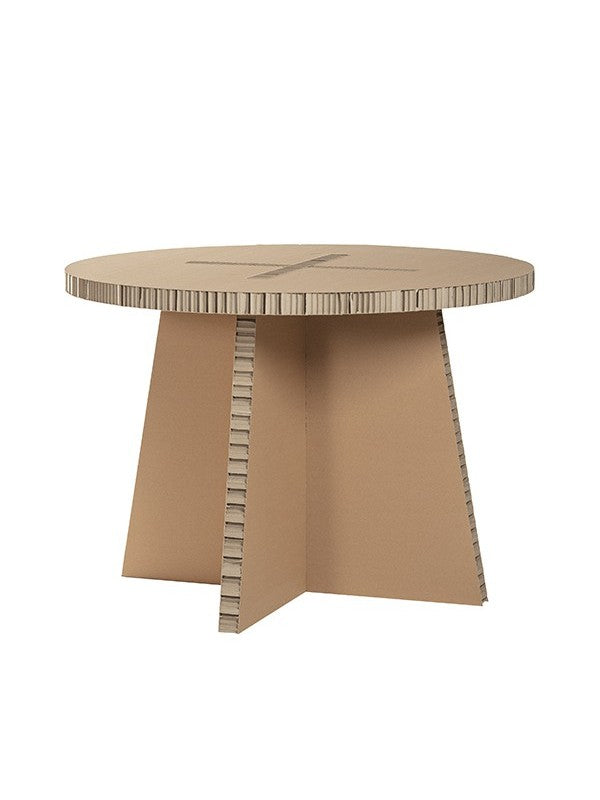 Kartonnen ronde tafel