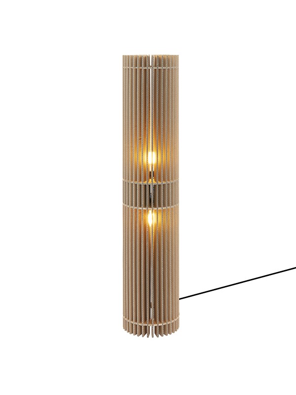 Oom Frits - kartonnen lamp
