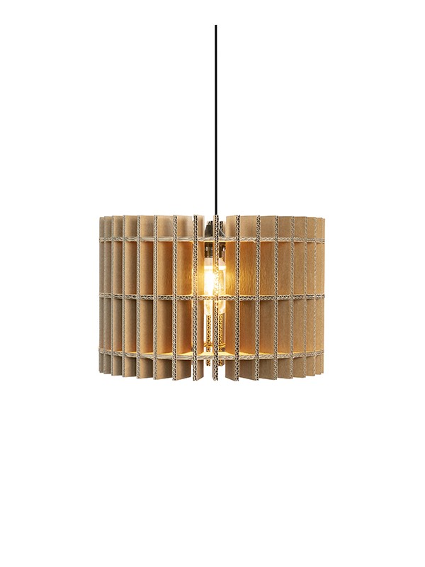 Oom Kees S tot XL - kartonnen hanglamp