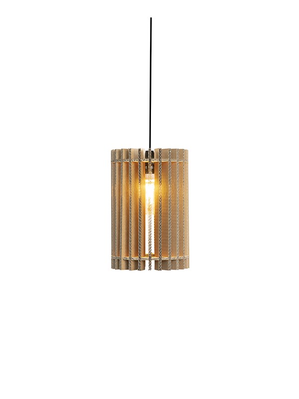 Oom Willem XS tot XL - kartonnen hanglamp