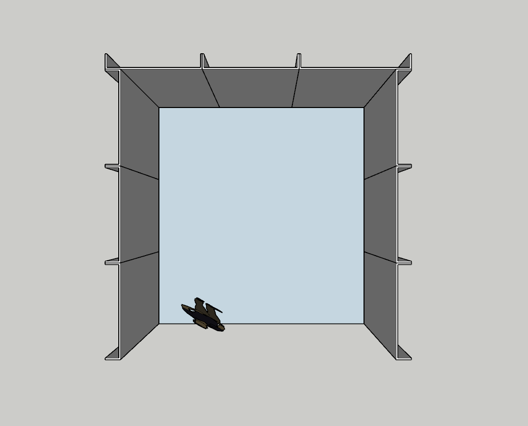 Beurswand U-opstelling