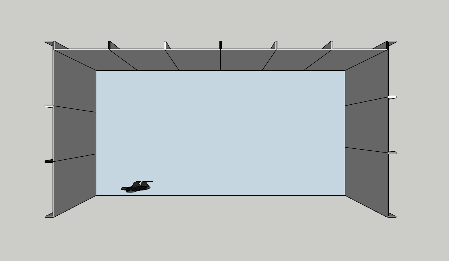 Beurswand U-opstelling