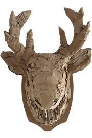 Kartonnen Hertenkop