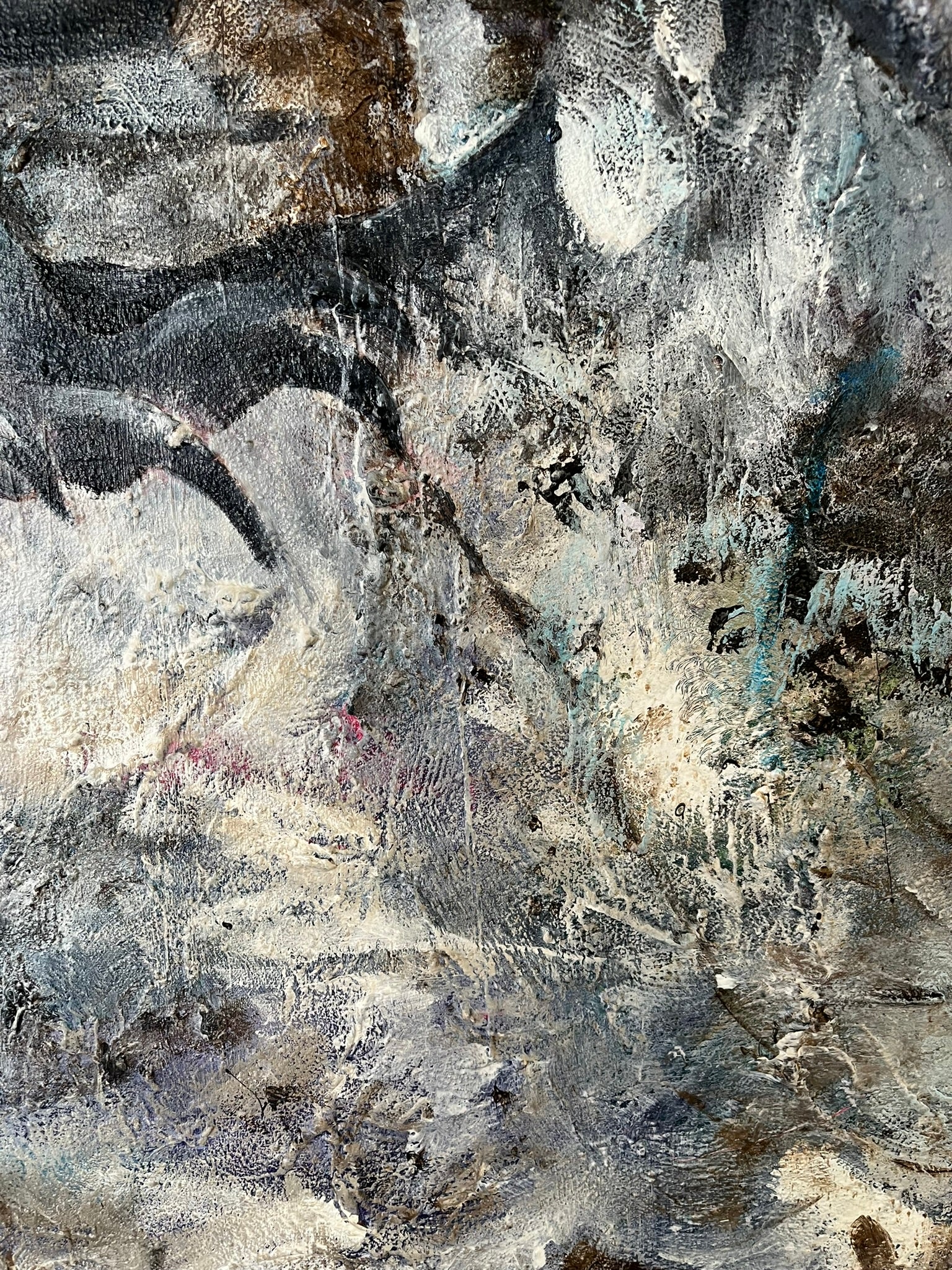 Leguaan - uniek mixed media kunstwer