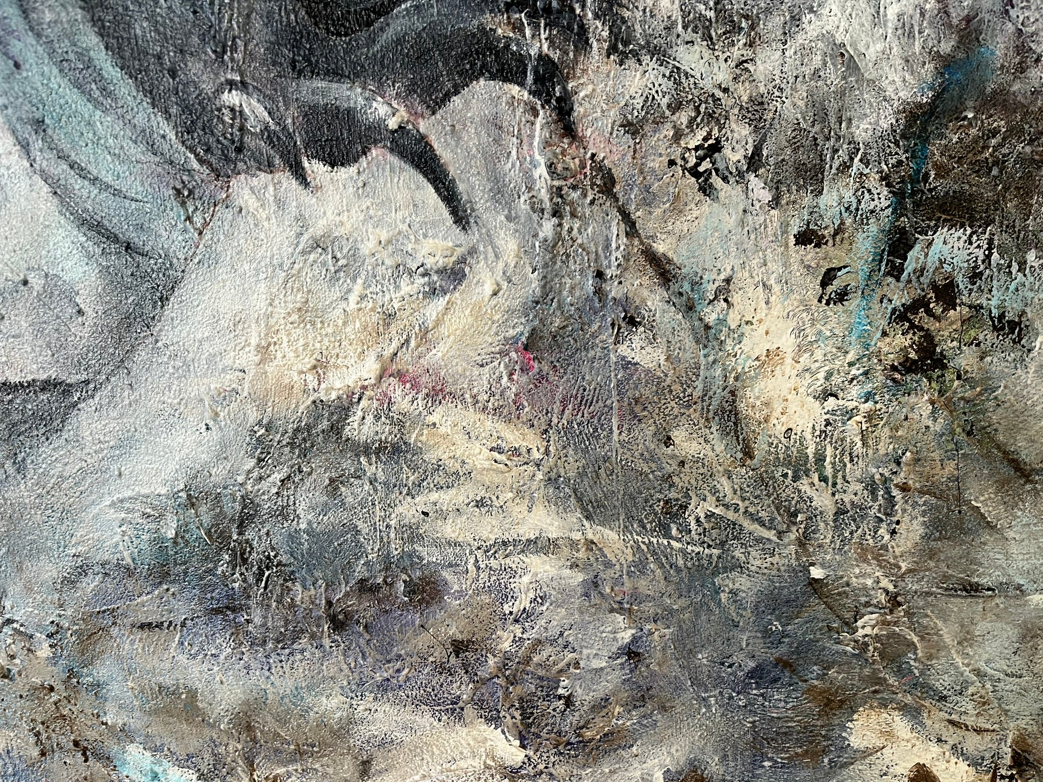 Leguaan - uniek mixed media kunstwer