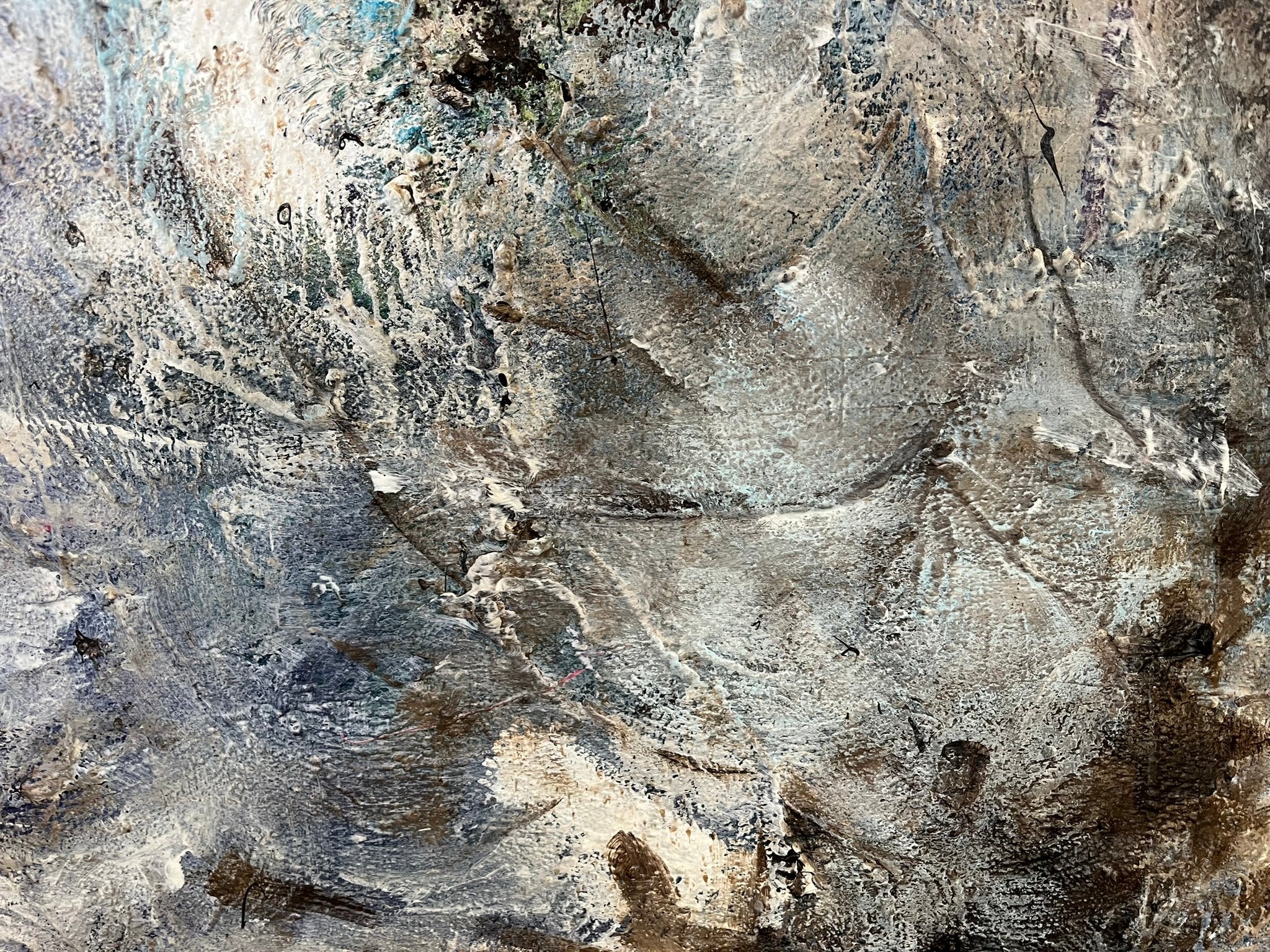 Leguaan - uniek mixed media kunstwer