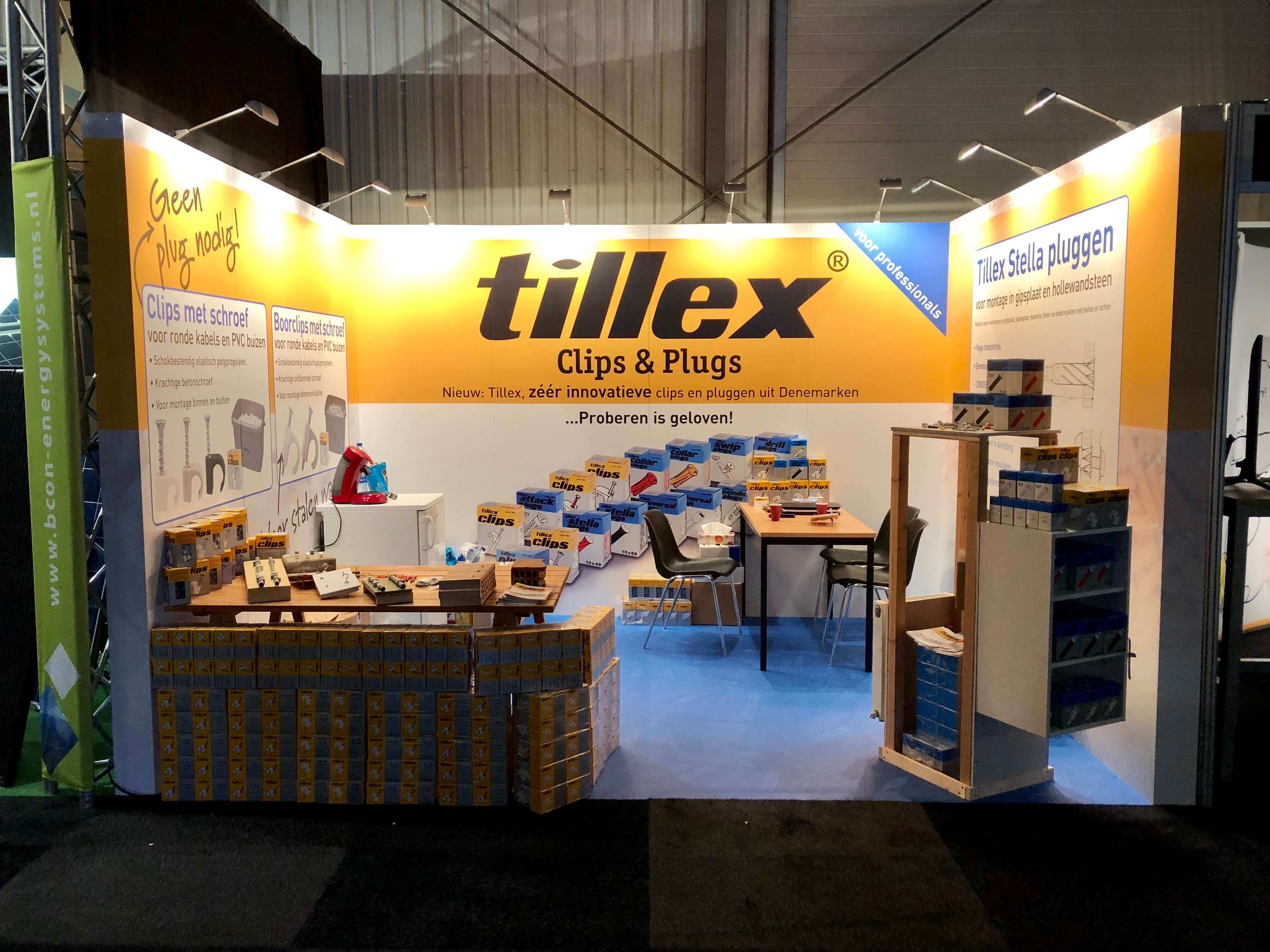 Beurswand U-opstelling