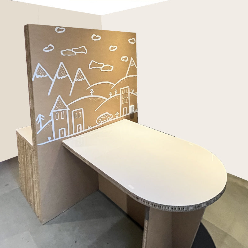 Complete Beursset met Wand, Tafel & Barkrukken