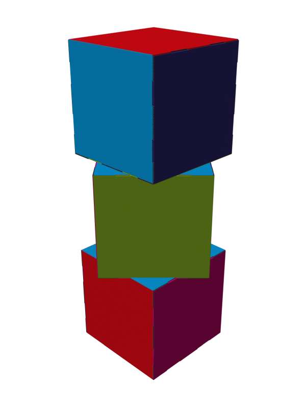 Kartonnen stapelkubussen