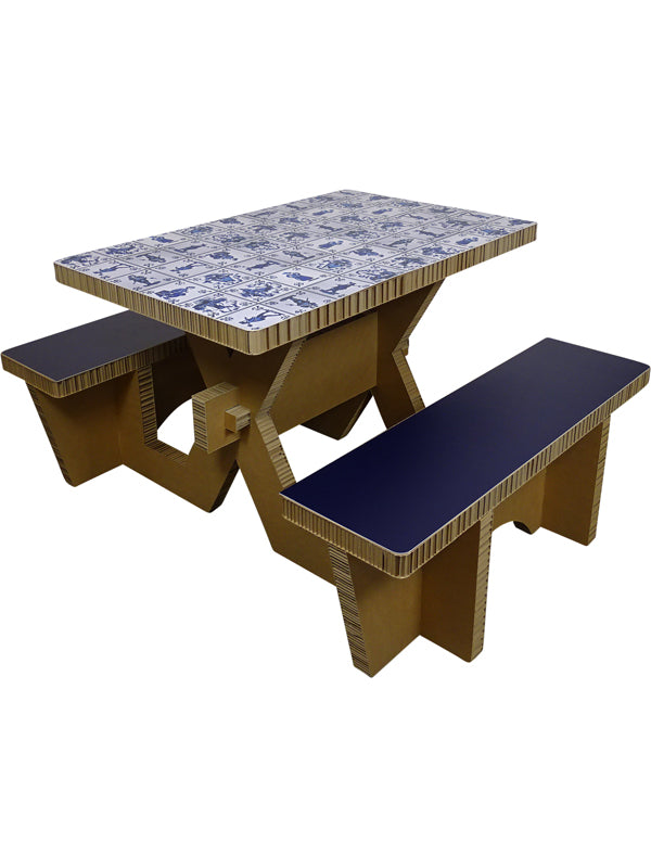 Kartonnen Picknicktafel