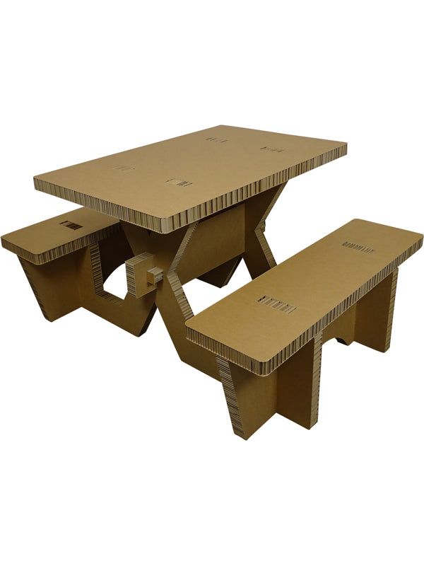 Kartonnen Picknicktafel