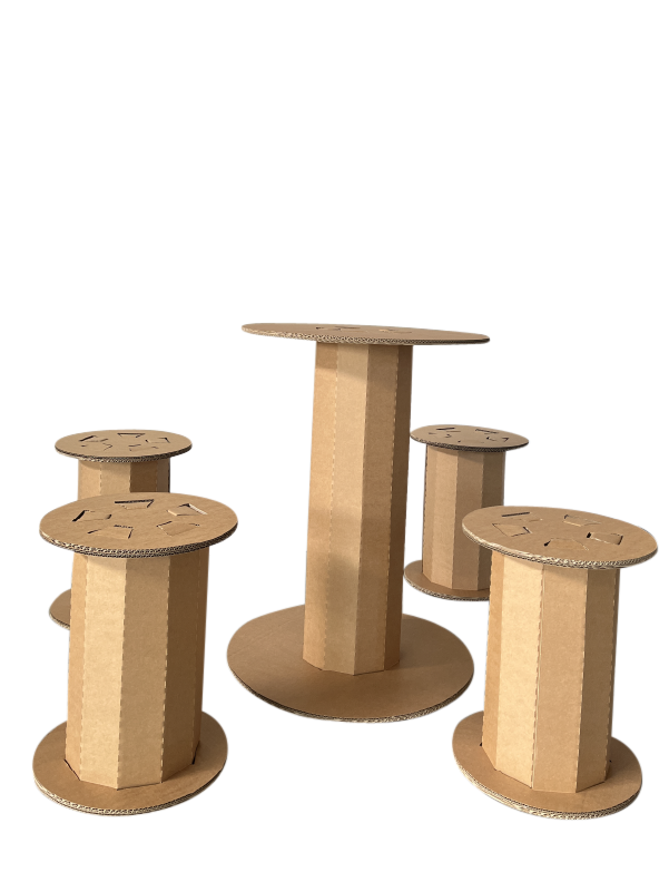 Kartonnen Haspel Zitje