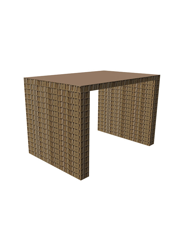 Kartonnen bureau S 120x80 cm