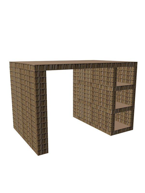 Kartonnen bureau S 120x80 cm