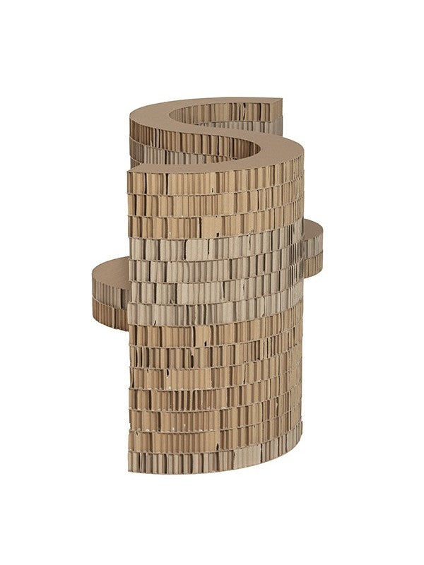 Kartonnen rond zitje