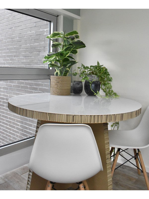 Kartonnen ronde tafel