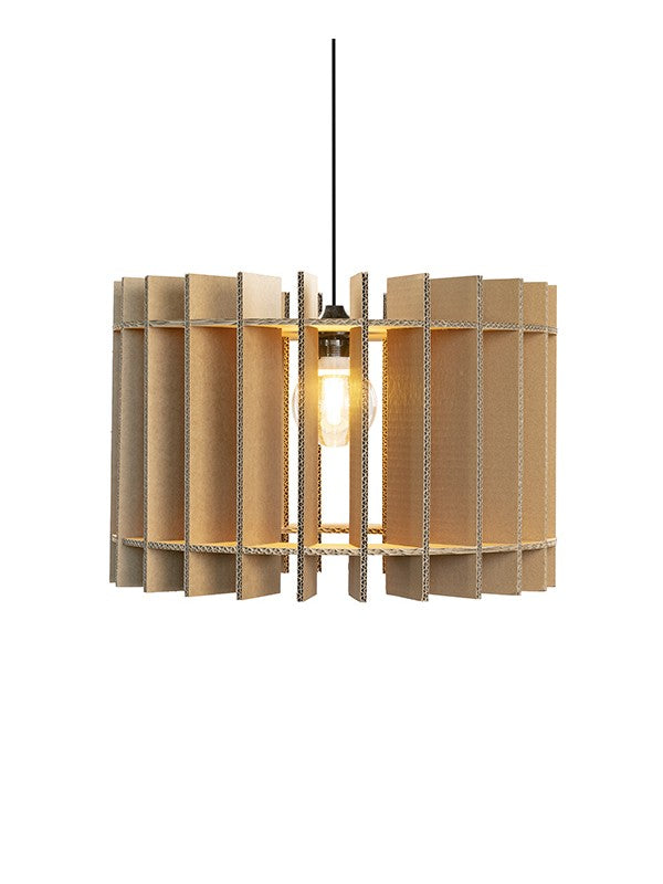Oom Willem XS tot XL - kartonnen hanglamp